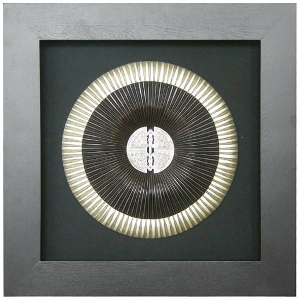 MS049 Wall Décor objet d art box framed object with glass